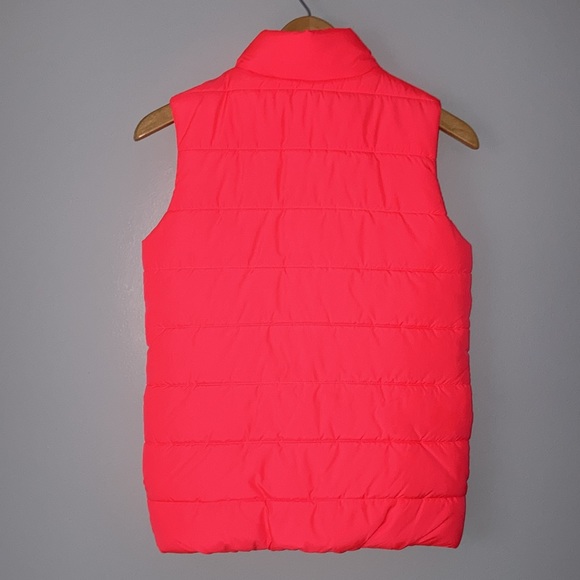 NWT Girls Neon Coral Puma Vest Sz Medium (10/12) - Picture 3 of 8